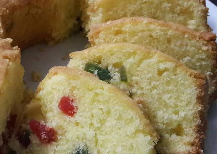 How to Cook Delicious Tutti fruity tea cake