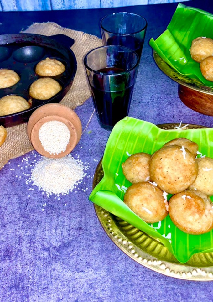 வரகு அரிசி மாம்பழ பணியாரம் செய்முறை முக்கிய புகைப்படம்