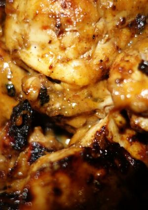 A picture of Grilled Smoked chicken.