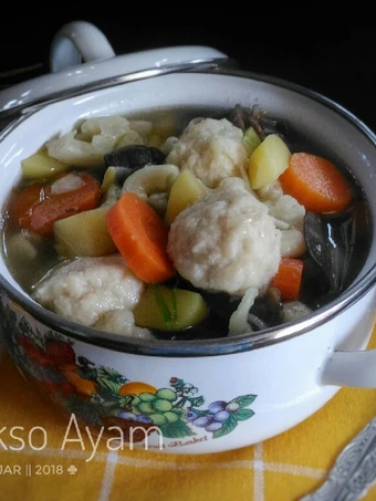 Langkah Mudah untuk Membuat Resep Sup Bakso Ayam Warna - Warni yang Lezat Sekali Anti Ribet, Lezat Sekali