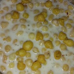 A picture of Boondi Raita.