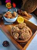 Kue kacang karamel (kue kurma)