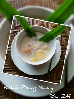 Foto resep Kolak Pisang warna warni