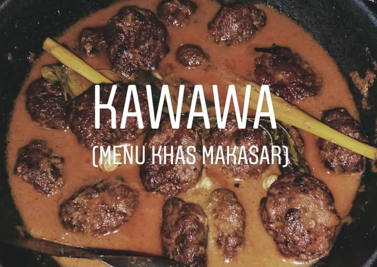 KAWAWA (menu khas makassar)