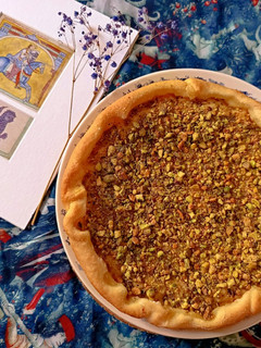 Una foto de Juego de Tronos: Pastel de crema de Dorne - Pastel medieval S.XVI / Game of Thrones: The Dornish Pie