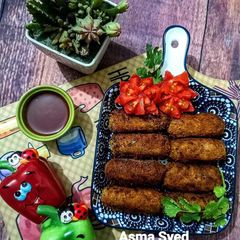 A picture of Chicken Tikka Cutlats.