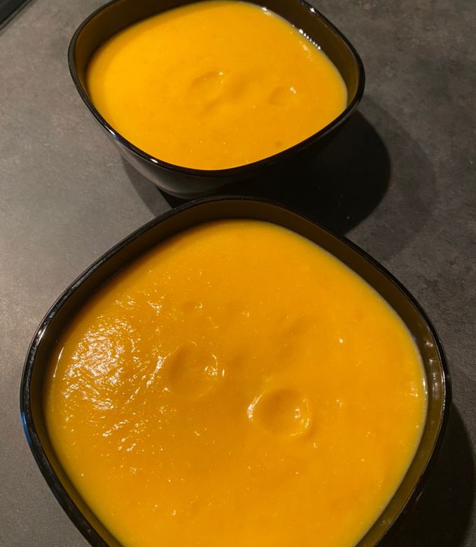 Une photo de Velouté butternut & brebiou