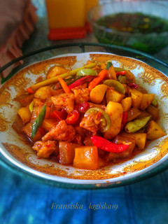 Foto resep Oseng kikil kentang tahu mercon