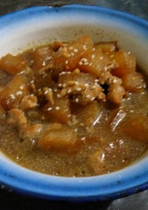 Foto resep Lobak putih tumis ayam fillet
