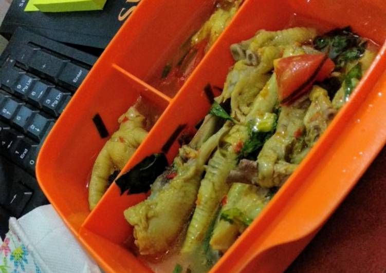 Ceker Pedas Sensasi Jeruk Kemangi