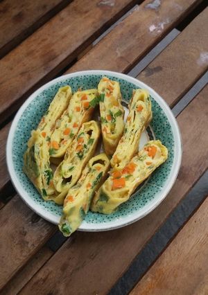 Foto resep Telur Dadar Gulung Korea (Gyeranmari)