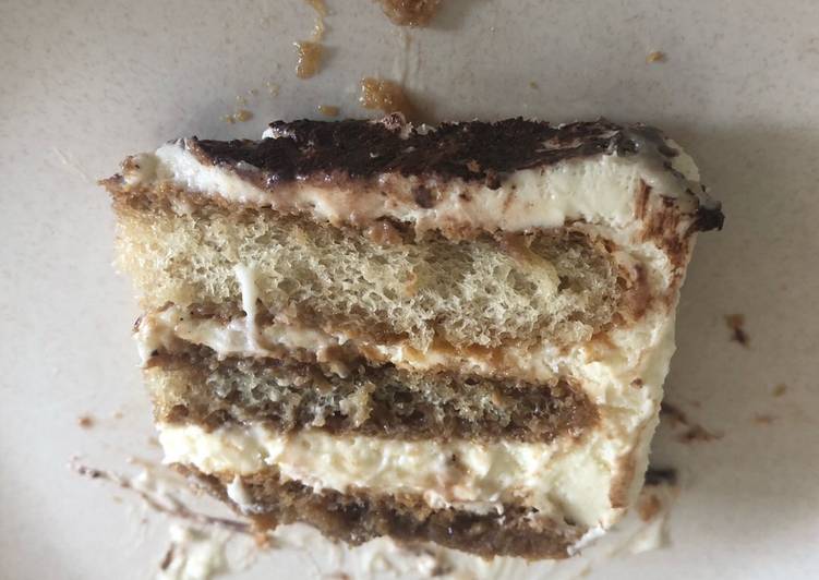 (Almost) Eggless Tiramisu ala Bunda Elmo