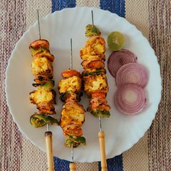 A picture of Restaurant Style Paneer Tikka.