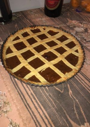 Una foto de Pastafrola dulce de leche