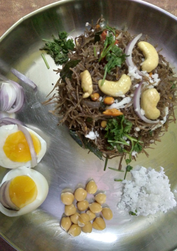 ராகி சேமியா(ragi semiya recipe in tamil) செய்முறை முக்கிய புகைப்படம்