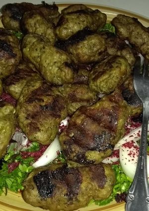 صورة لوصفة كفتة لحم الغنم بالطحينة