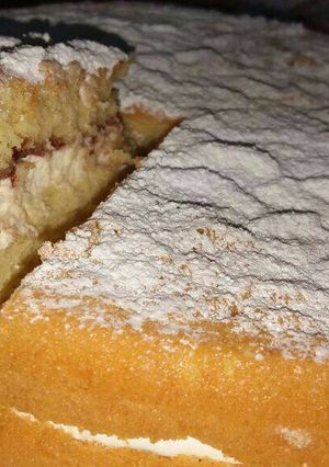 صورة لوصفة الكيكة الاسفنجيه