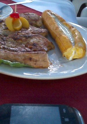 Una foto de Pollo grillet