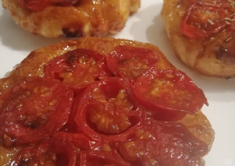 Pas à Préparer Speedy Tatin de tomates cerises