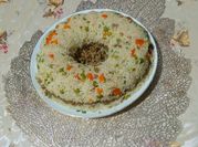 A picture of minced meat with carrots