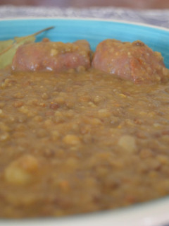 Una foto de Lentejas estofadas