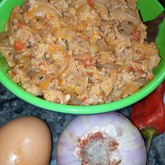 A picture of Egg sauce 🤩.