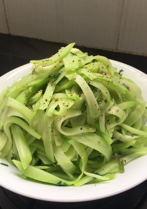 Hình của món Su xào dầu hào.