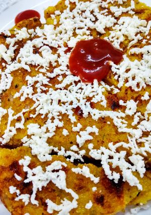 A picture of Bread pizza.