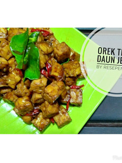Foto resep Orek Tempe Daun Jeruk