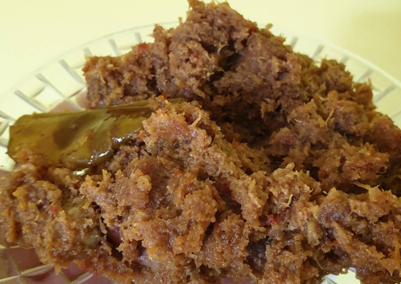 Rendang daging sapi
