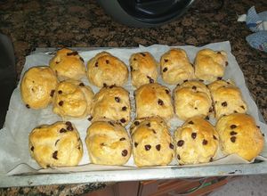 Foto principal de Bollitos de leche con pepitas de chocolate
