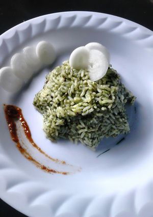 A picture of Spinch rice.