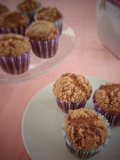 Una foto de Muffins de plátano