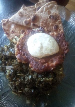 A picture of Fishcakes (oyster mushrooms).