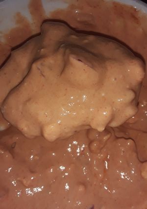 صورة لوصفة صلصة جزائرية بجبن طري 🤤💗❤