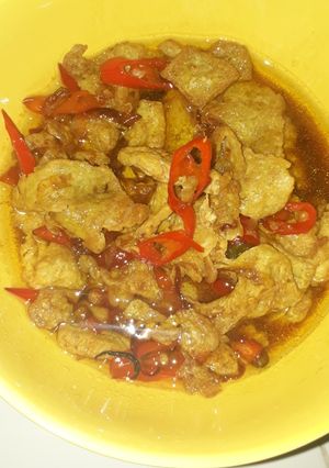 Foto resep Telur Orak Arik Kuah Kecap
