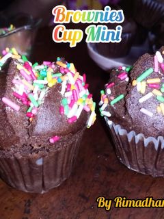 Foto resep Brownis Cup Mini
