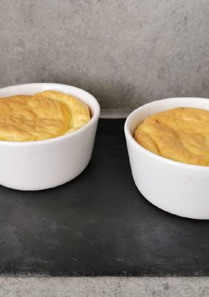 Une photo de Soufflé au fromage healthy