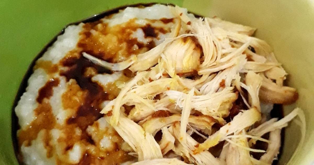 Resep Bubur Ayam (masak pakai magic com) oleh Nita Shintia - Cookpad