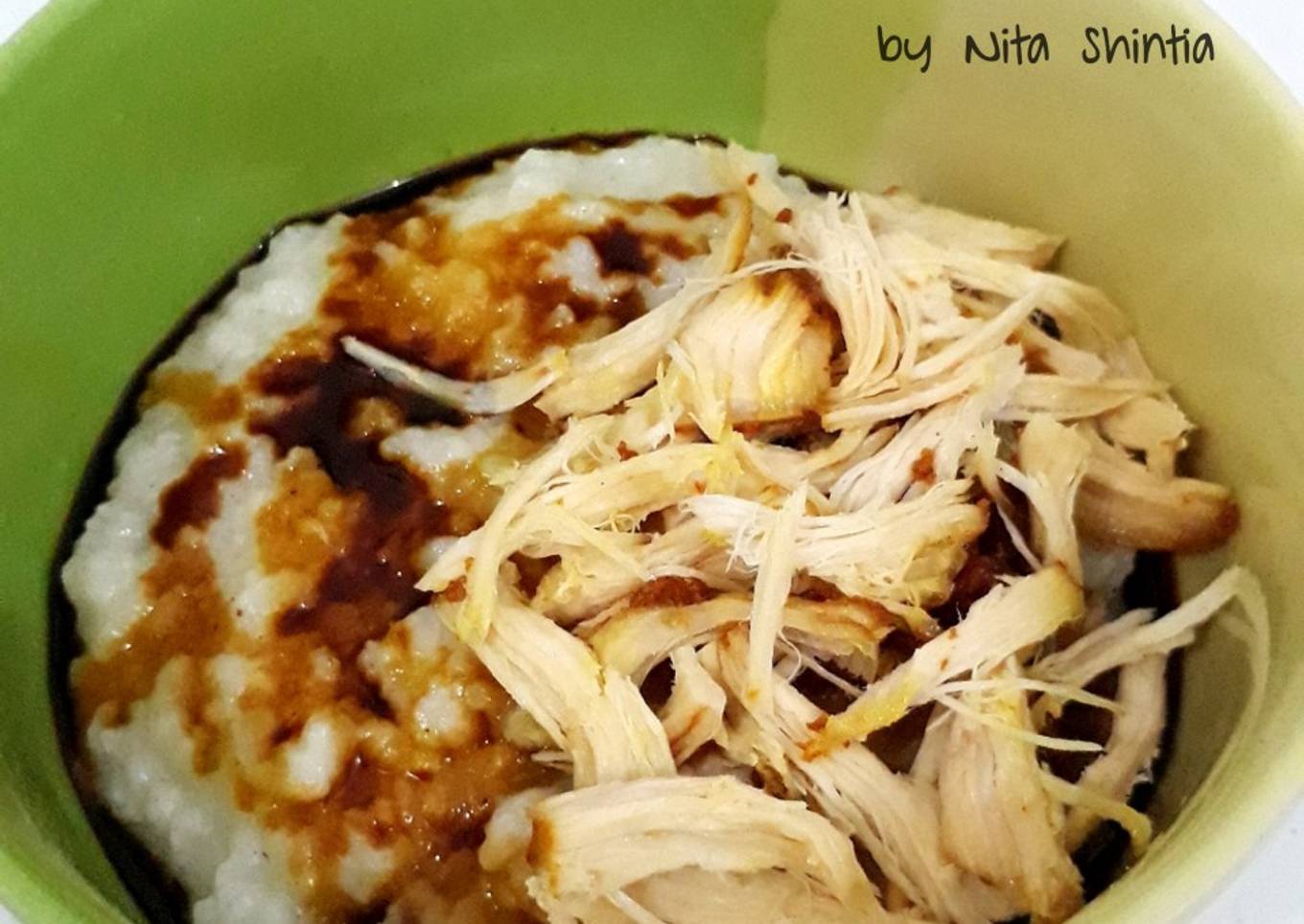 Bubur Ayam (masak pakai magic com)