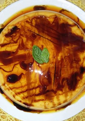 صورة لوصفة كريم كراميل 👩🏻‍🍳🍮