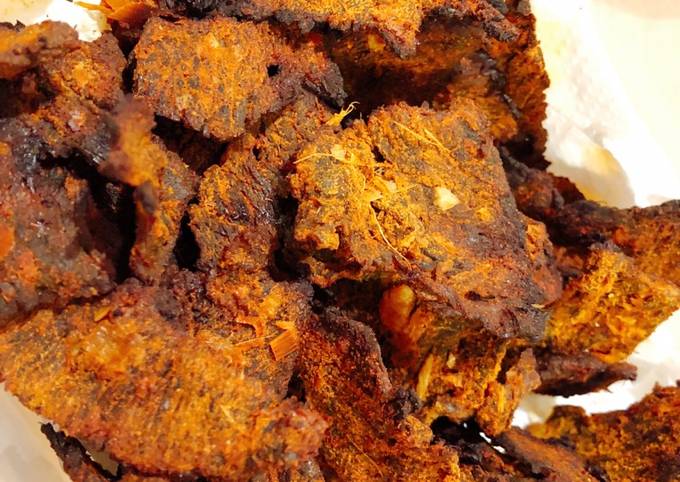 Homemade Vietnamese beef jerky