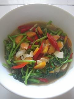 Foto resep Tumis Bayam Wortel