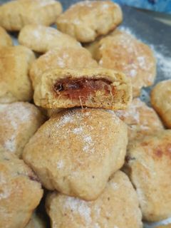 صورة لوصفة معمول التمر والسميد 😋🍘🥮
