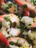 Udang saus basilic
