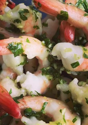 Foto resep Udang saus basilic