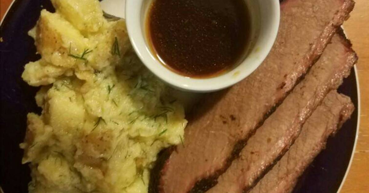 Smoked Brisket Flat Recipe by jason williams Cookpad