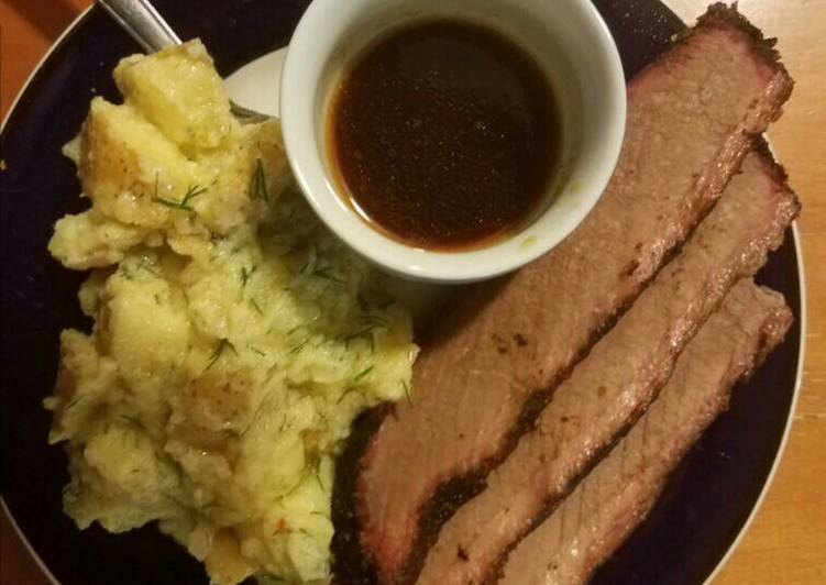 Recipe of Quick Smoked Brisket Flat