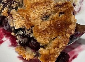 Foto de Crumble de Mirtilos