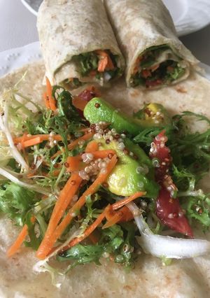 Foto resep Salad wrap burrito